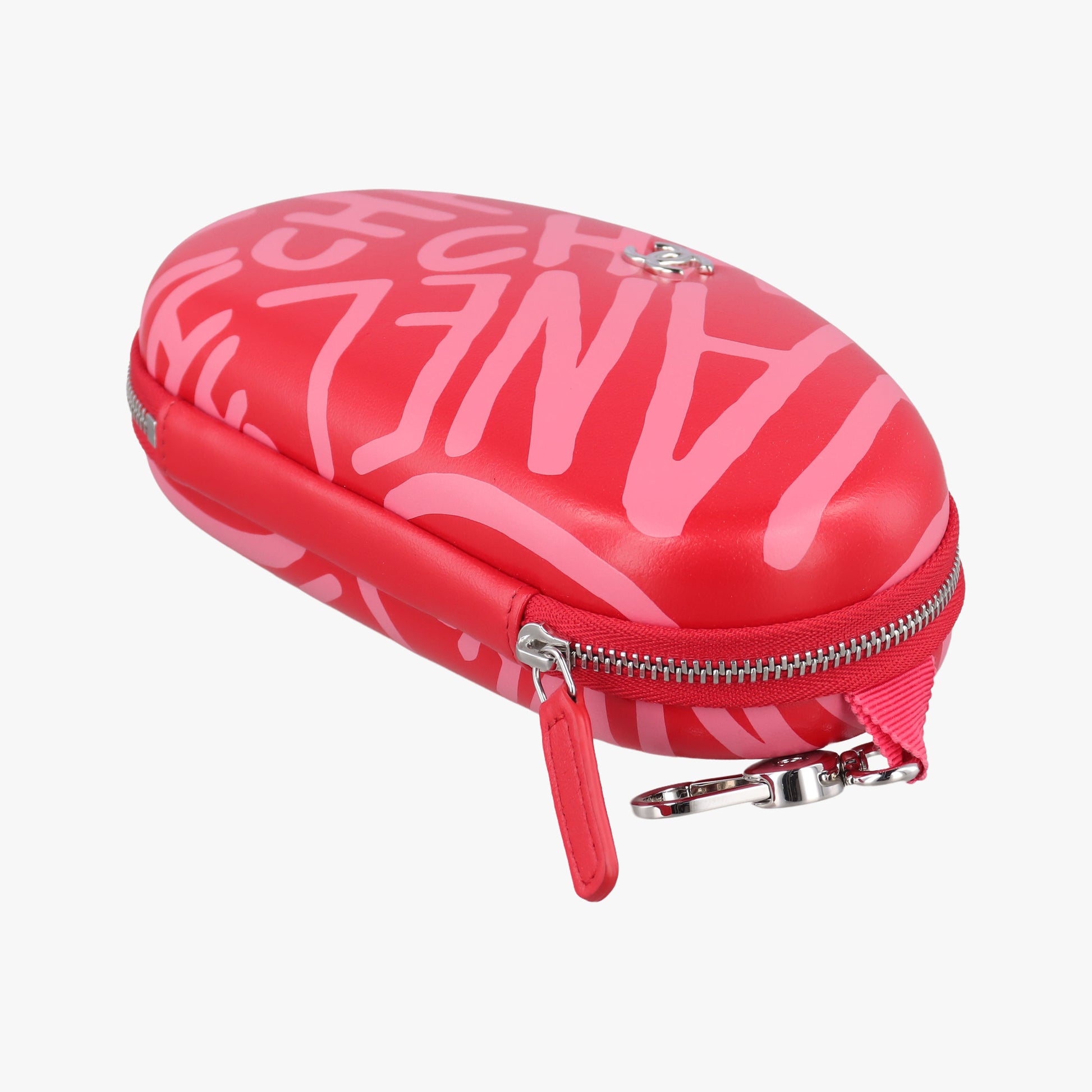 Coco Neige Convertible Zip Around Sunglasses Case Red Leather AP2368 31746614ココネージュ コンバーチブル ジップアラウンド サングラスケース レッド レザー AP2368 31746614