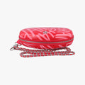 Coco Neige Convertible Zip Around Sunglasses Case Red Leather AP2368 31746614ココネージュ コンバーチブル ジップアラウンド サングラスケース レッド レザー AP2368 31746614