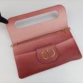Diordouble Pink Leather 29-MA-0211ディオール ダブル ミディアム ピンク レザー 29-MA-0211