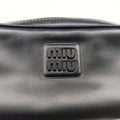 logo Black leather DNP104ロゴ ブラック レザー DNP104