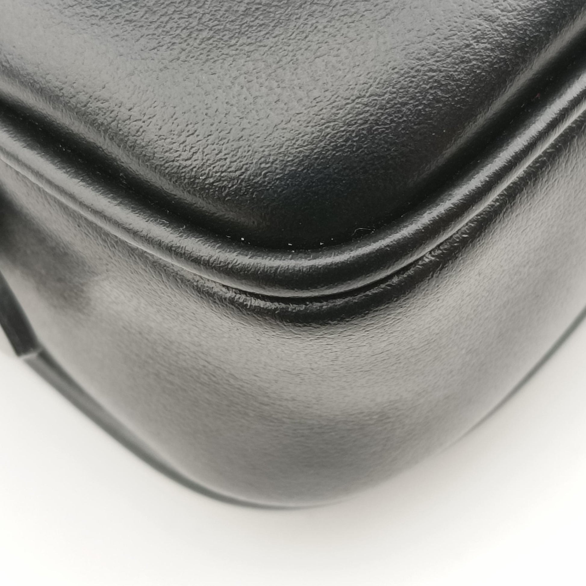 logo Black leather DNP104ロゴ ブラック レザー DNP104