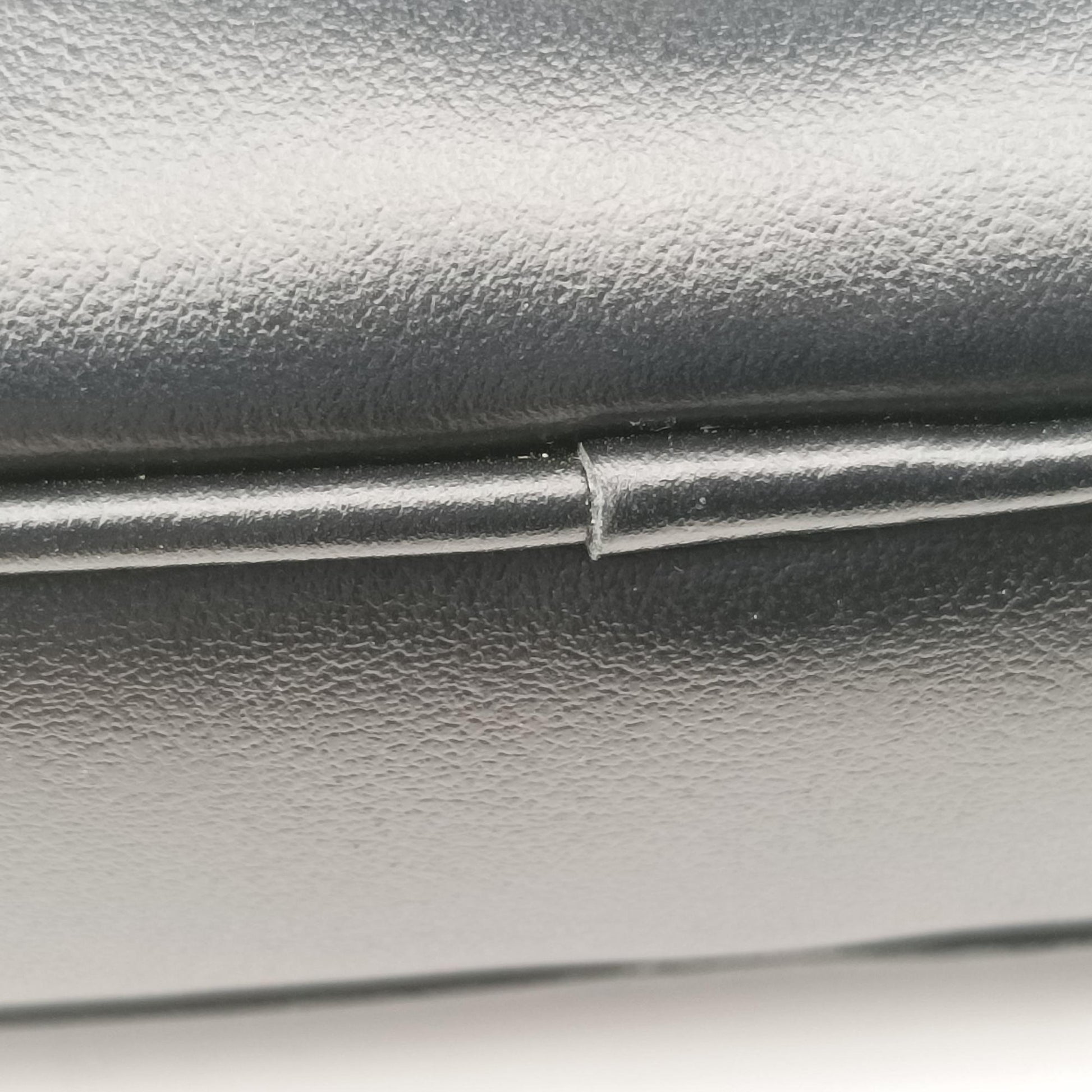 logo Black leather DNP104ロゴ ブラック レザー DNP104