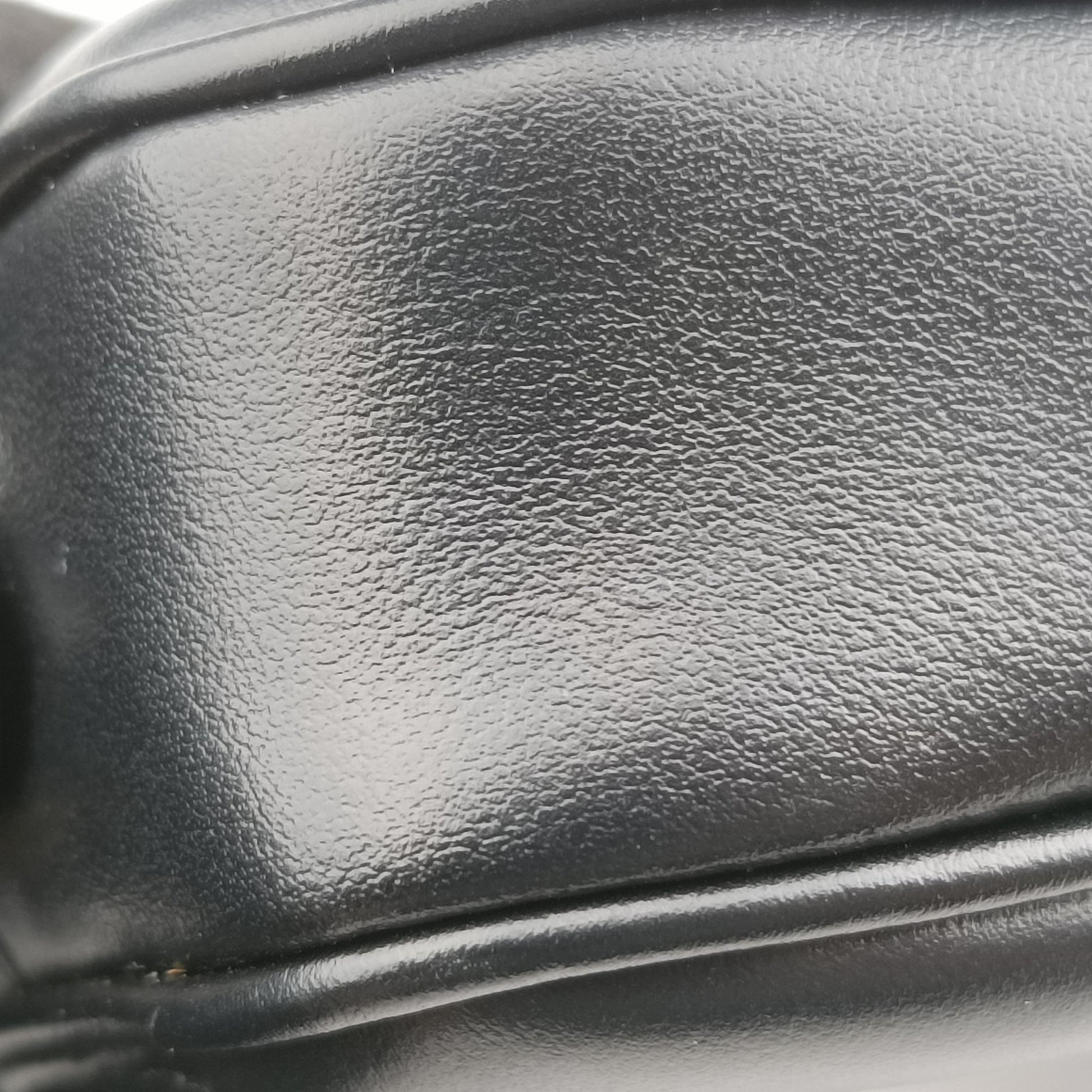 logo Black leather DNP104ロゴ ブラック レザー DNP104