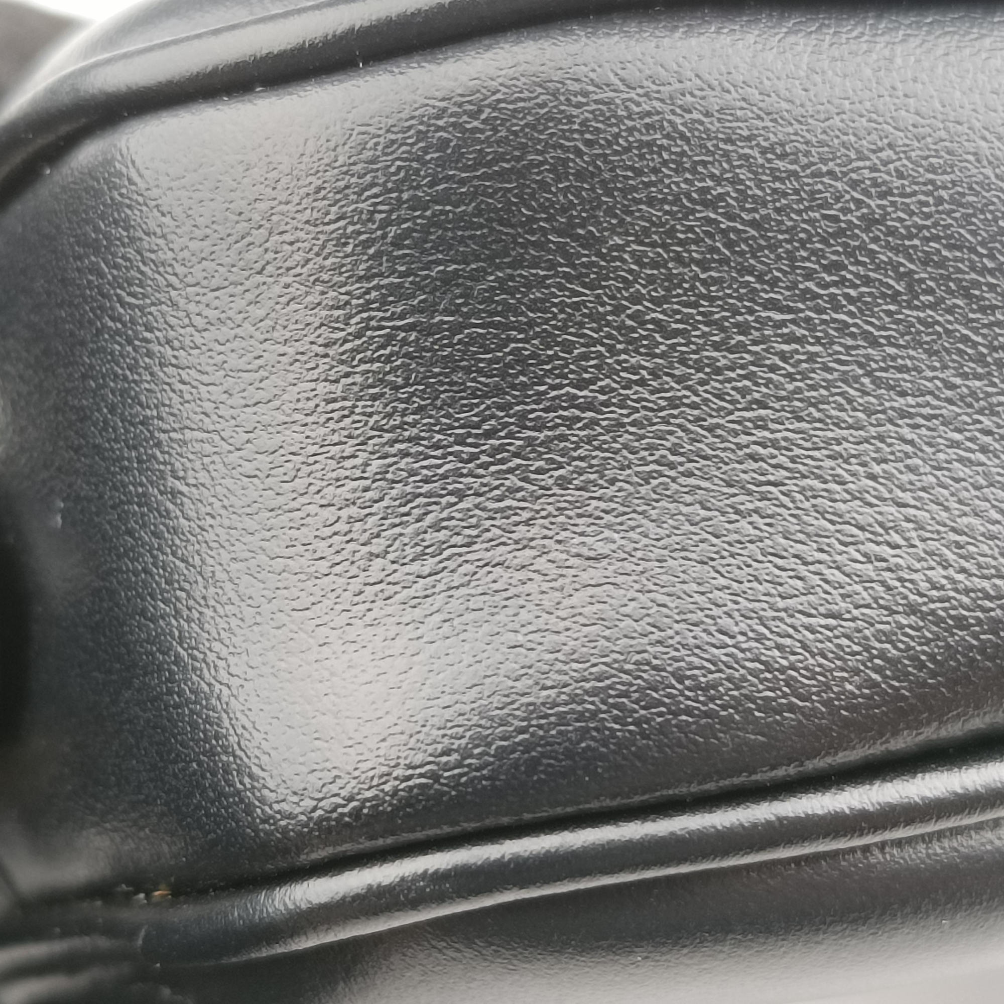 logo Black leather DNP104ロゴ ブラック レザー DNP104