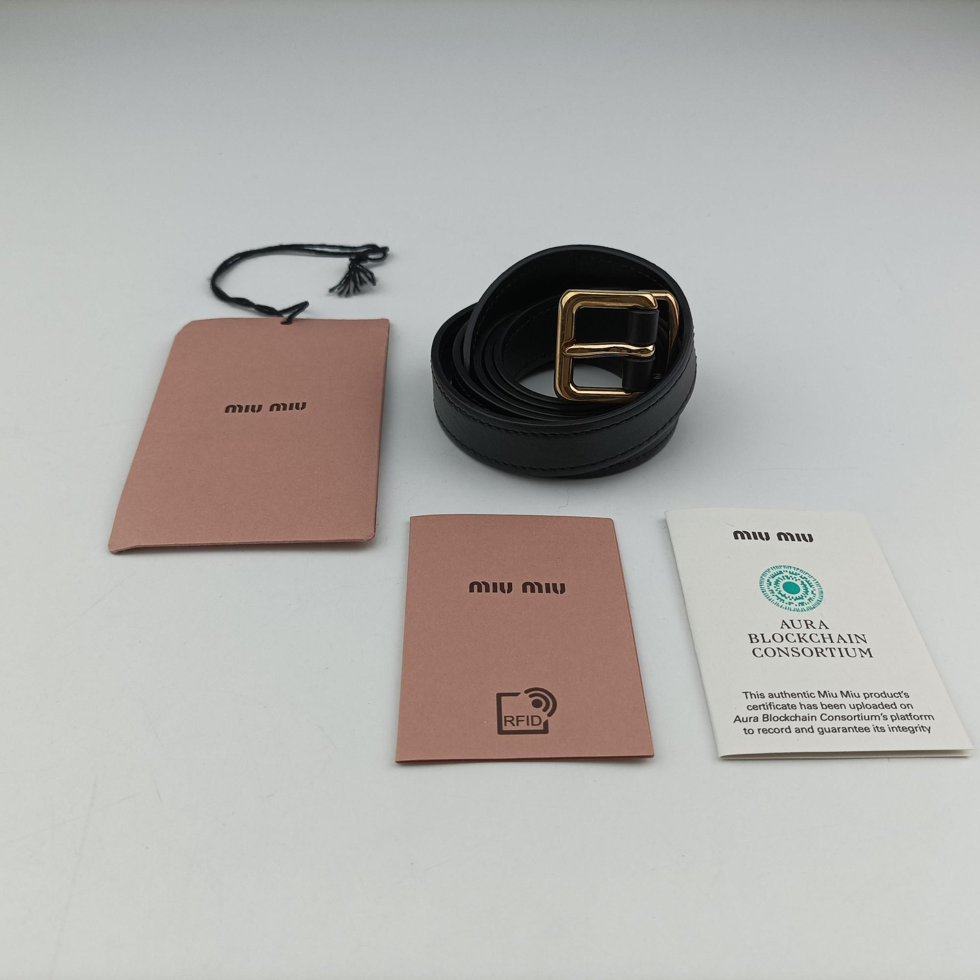 logo Black leather DNP104ロゴ ブラック レザー DNP104