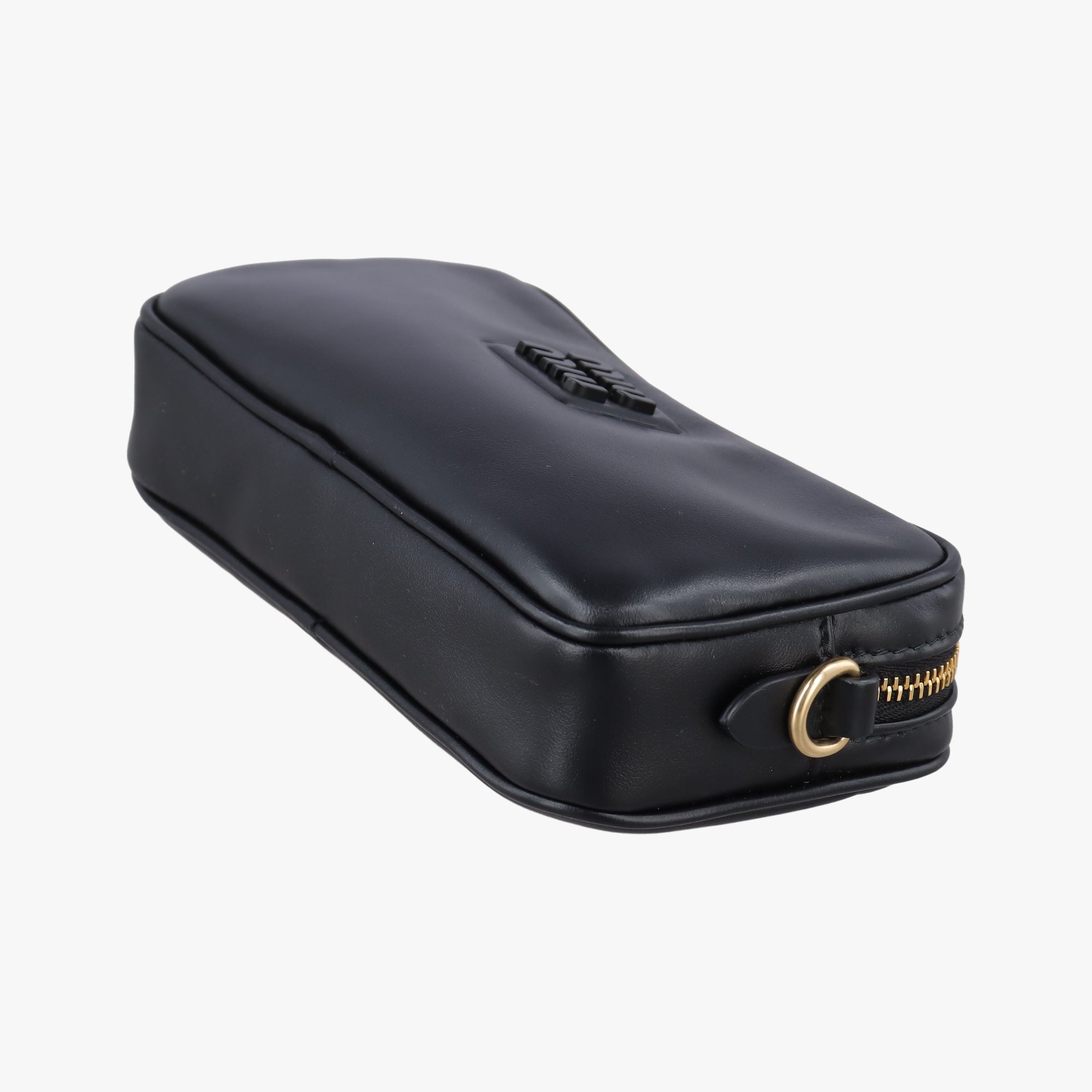 logo Black leather DNP104ロゴ ブラック レザー DNP104