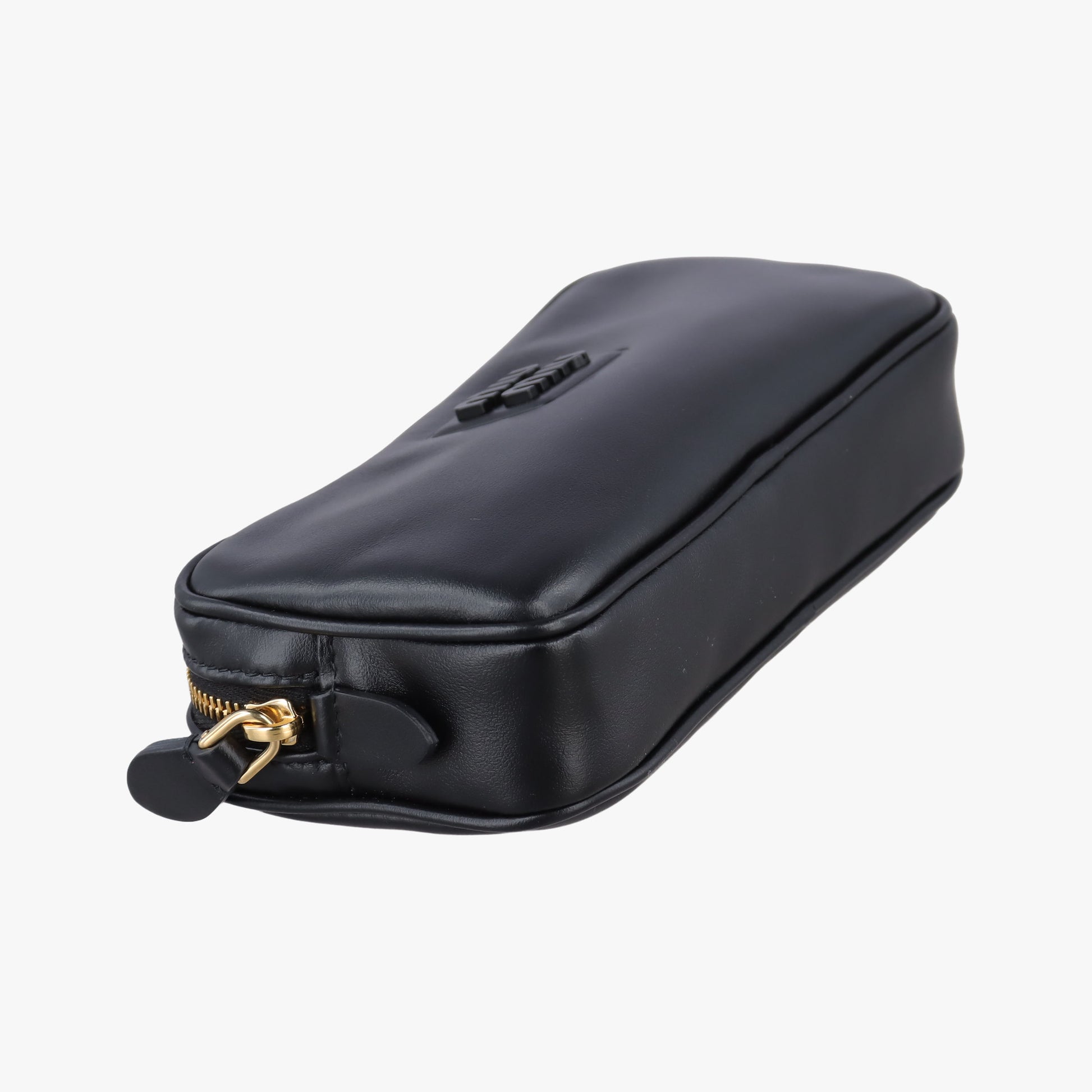 logo Black leather DNP104ロゴ ブラック レザー DNP104
