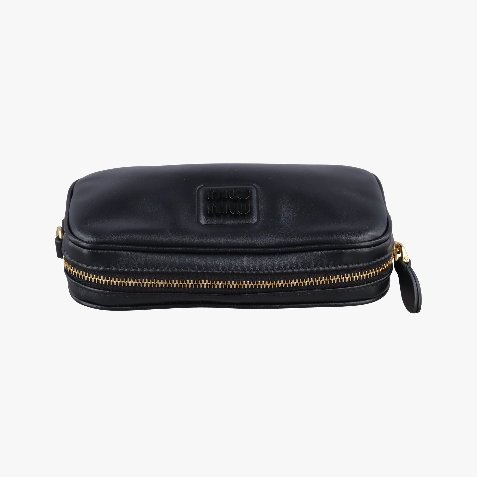 logo Black leather DNP104ロゴ ブラック レザー DNP104