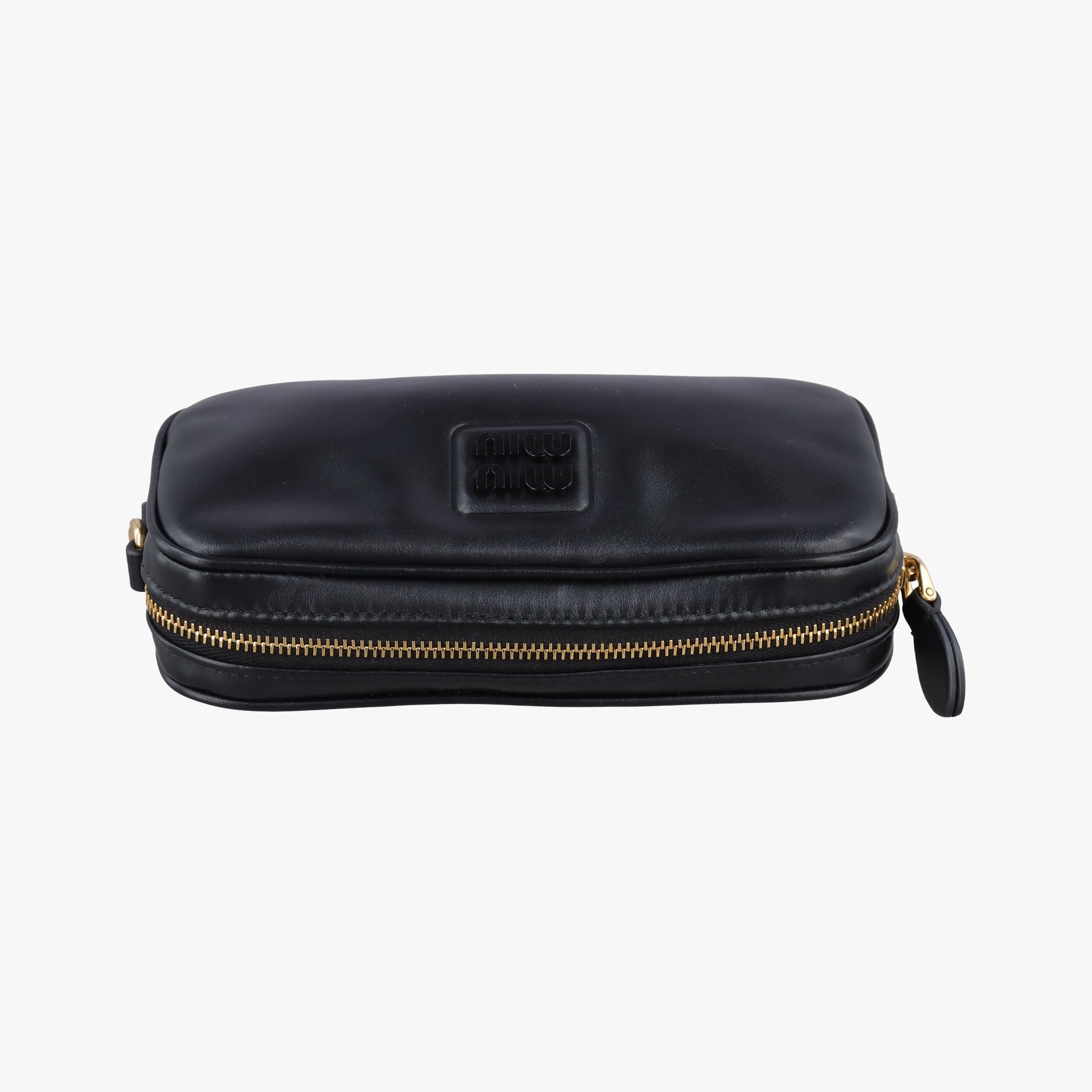 logo Black leather DNP104ロゴ ブラック レザー DNP104