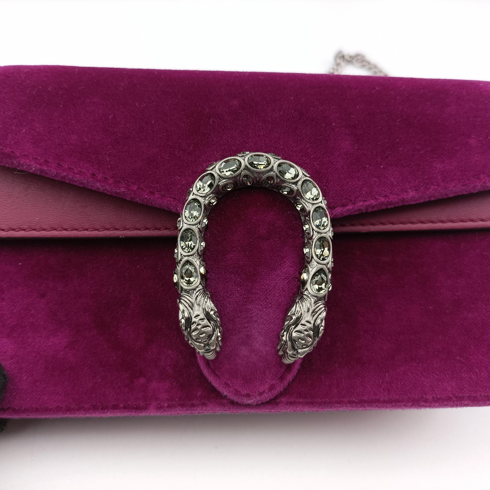 Dionysus Purple velour×Leather 476432 ディオニュソス パープル ベロア×レザー 476432 