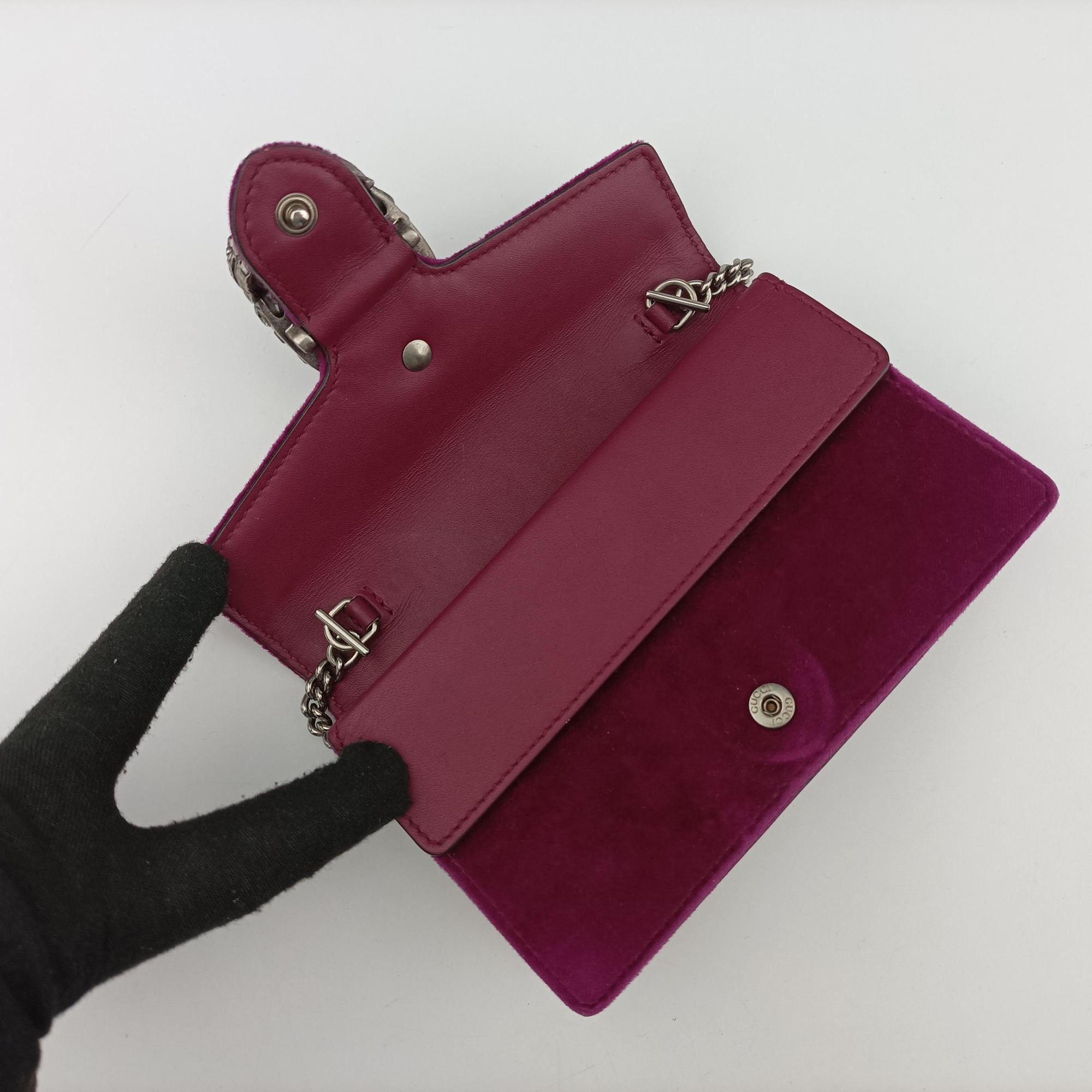 Dionysus Purple velour×Leather 476432 ディオニュソス パープル ベロア×レザー 476432 