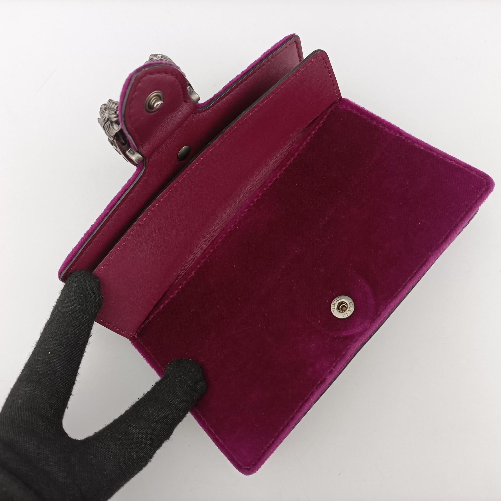 Dionysus Purple velour×Leather 476432 ディオニュソス パープル ベロア×レザー 476432 