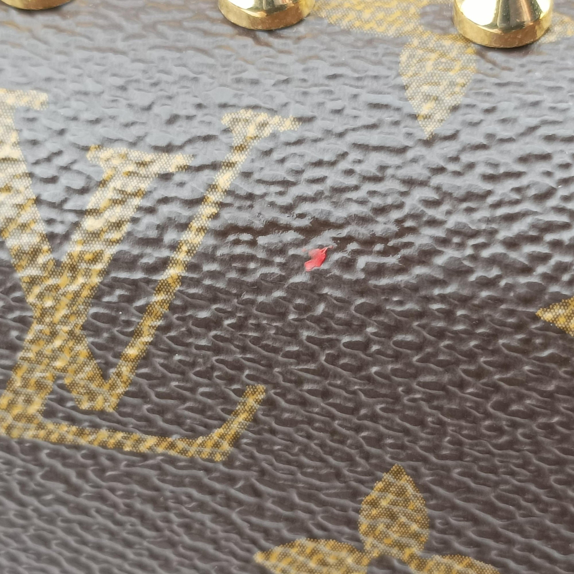 Monogram Studs Icono Brown×red×beige Monogram Canvas×calf leather×ponyhair M41234 DR4194モノグラム スタッズ アイコノ モノグラム/ブラウン×レッド×ベージュ モノグラムキャンバス×カーフレザー ×ハラコ M41234 DR4194
