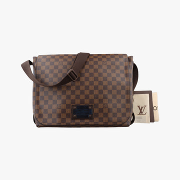 BROOKLYN GM EBENE Damier Canvas N51212 CA0122ブルックリンGM エベヌ ダミエキャンバス N51212 CA0122