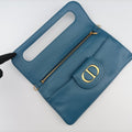 Diordouble Blue Leather 29-MA-0211ディオール ダブル ミディアム ブルー レザー 29-MA-0211