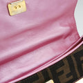 Zucca Vanity Mirror Brown × Red Jacquard × Leather 8BN133 2305/8BN133/MN5/049ズッカ バニティミラー ブラウン × レッド ジャガード × レザー 8BN133 2305/8BN133/MN5/049
