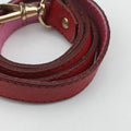 Zucca Vanity Mirror Brown × Red Jacquard × Leather 8BN133 2305/8BN133/MN5/049ズッカ バニティミラー ブラウン × レッド ジャガード × レザー 8BN133 2305/8BN133/MN5/049