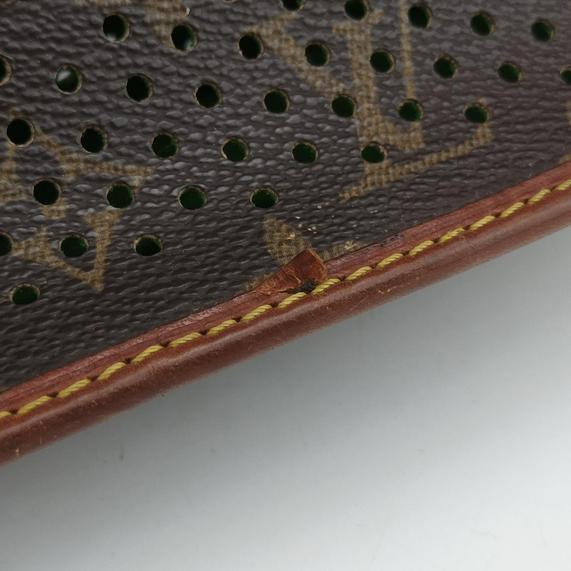 Musette brown×Green Monogram Perforated M95173 CA0036ミュゼット モノグラム/ブラウン×グリーン モノグラム ペルフォ M95173 CA0036