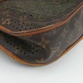 Musette brown×Green Monogram Perforated M95173 CA0036ミュゼット モノグラム/ブラウン×グリーン モノグラム ペルフォ M95173 CA0036