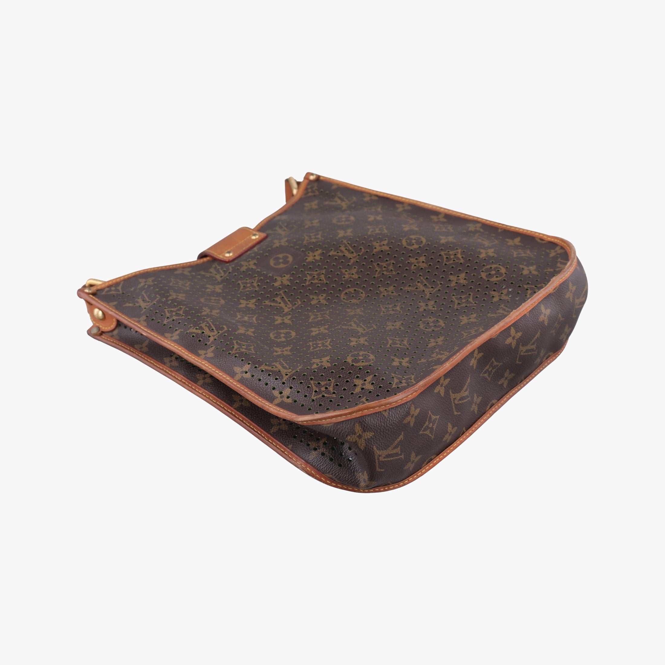 Musette brown×Green Monogram Perforated M95173 CA0036ミュゼット モノグラム/ブラウン×グリーン モノグラム ペルフォ M95173 CA0036