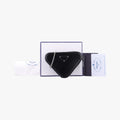 Triangle Chain Pouch Black Leather 230-Aトライアングル チェーン ポーチ ブラック レザー 230-A