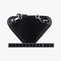 Triangle Chain Pouch Black Leather 230-Aトライアングル チェーン ポーチ ブラック レザー 230-A