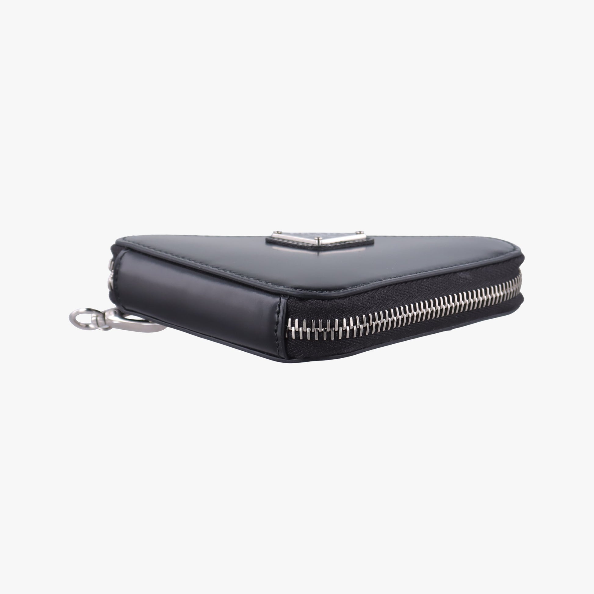 Triangle Chain Pouch Black Leather 230-Aトライアングル チェーン ポーチ ブラック レザー 230-A