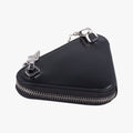 Triangle Chain Pouch Black Leather 230-Aトライアングル チェーン ポーチ ブラック レザー 230-A