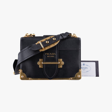 Cahier Black Leather 1BD045 25カイエ ブラック レザー 1BD045 25
