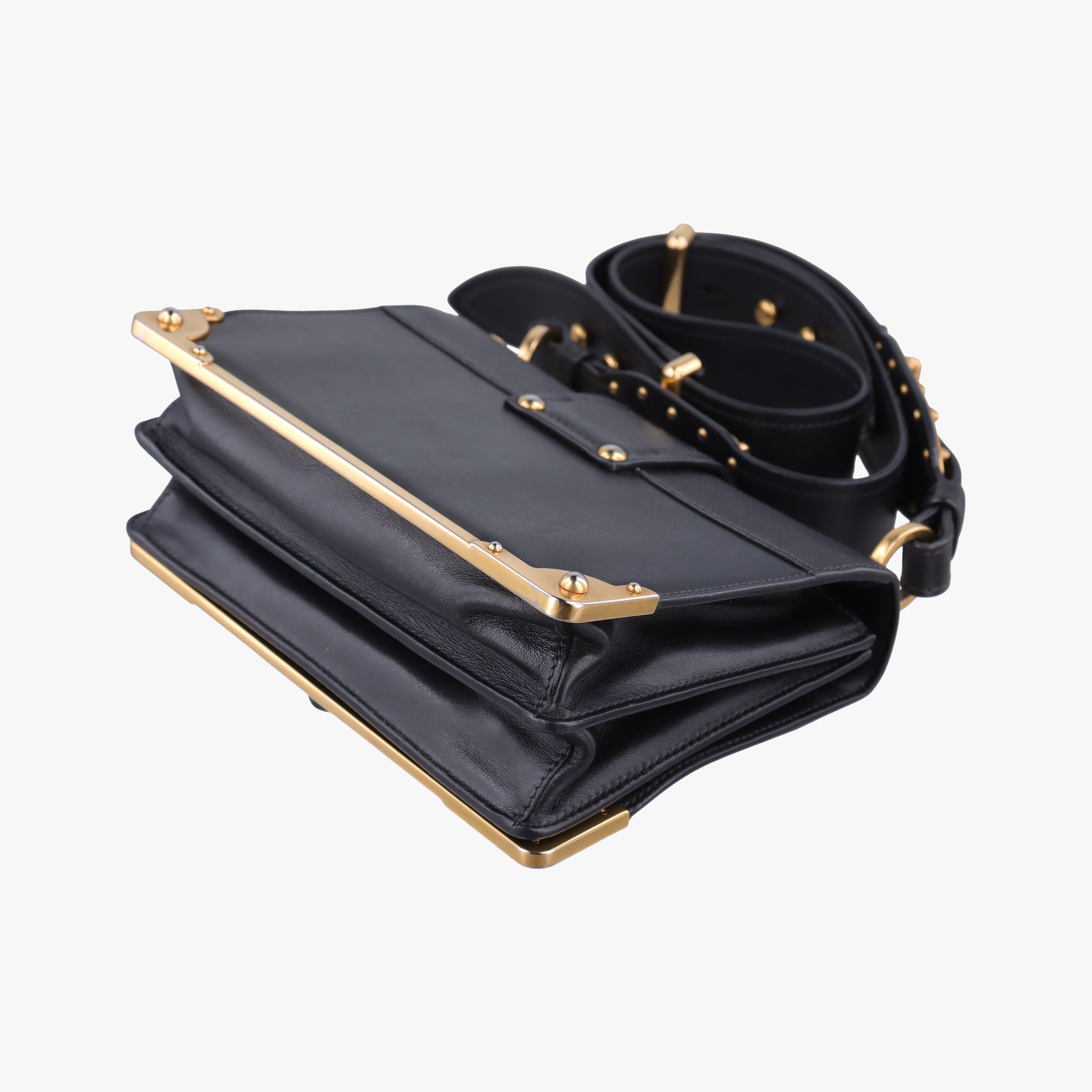 Cahier Black Leather 1BD045 25カイエ ブラック レザー 1BD045 25