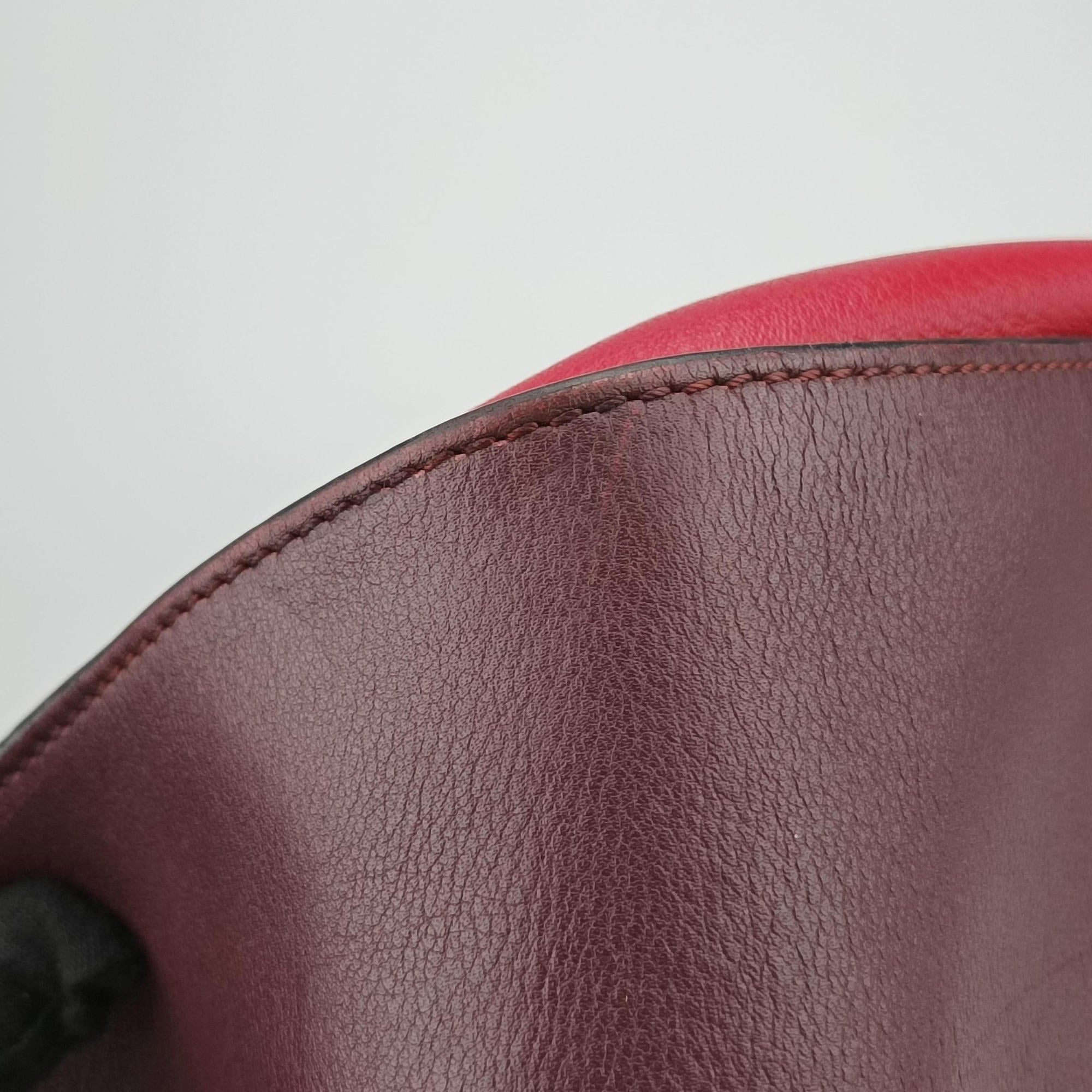 hammock Red×burgundy leather 061702ハンモック レッド×ワインレッド レザー 061702