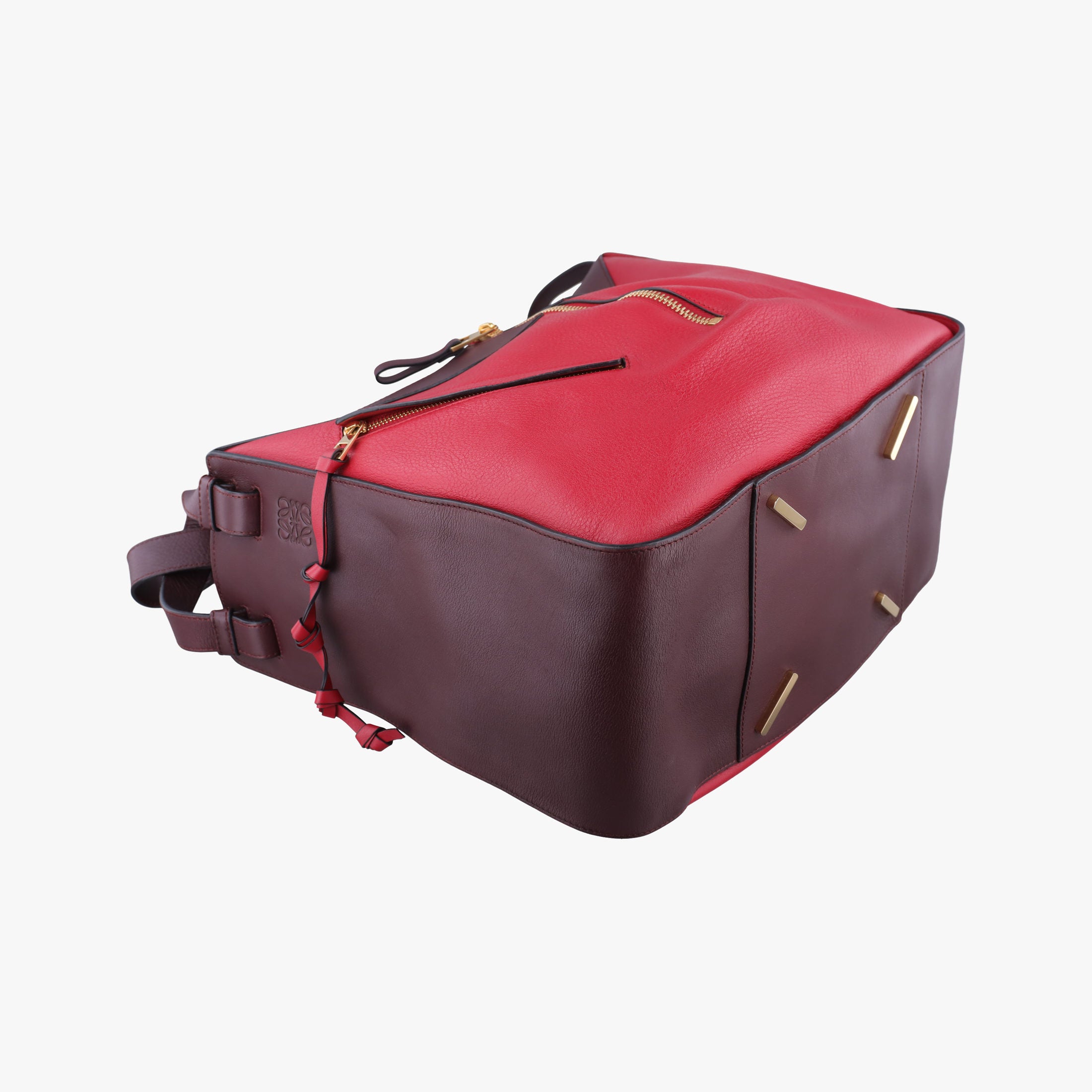 hammock Red×burgundy leather 061702ハンモック レッド×ワインレッド レザー 061702