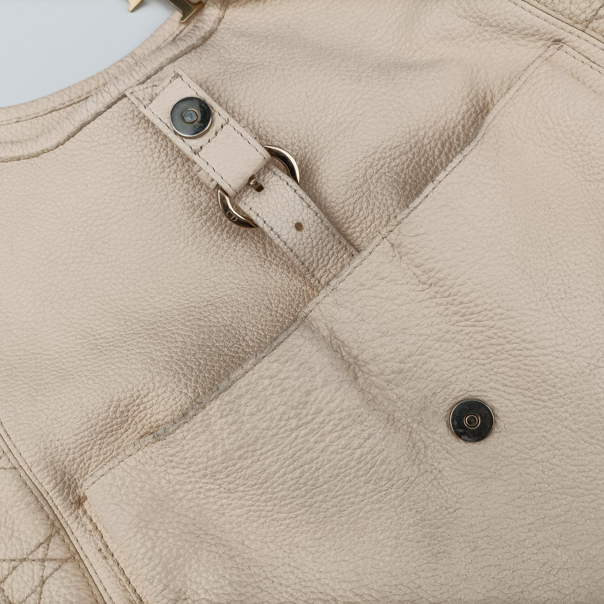Cannage Bee Beige Leather 00-BO-1018カナージュ ビー ベージュ レザー 00-BO-1018