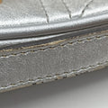 GG Marmont Silver Leather 447632 B021162434GGマーモント シルバー レザー 447632 B021162434
