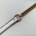 GG Marmont Silver Leather 447632 B021162434GGマーモント シルバー レザー 447632 B021162434