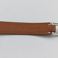 Bleu Saphir Swift Plated Rivale Brown×silver Leather C NM 001 NGレラップ サフィール スイフト メッキ リヴァーレ　 ブラウン×シルバー レザー　 C NM 001 NG