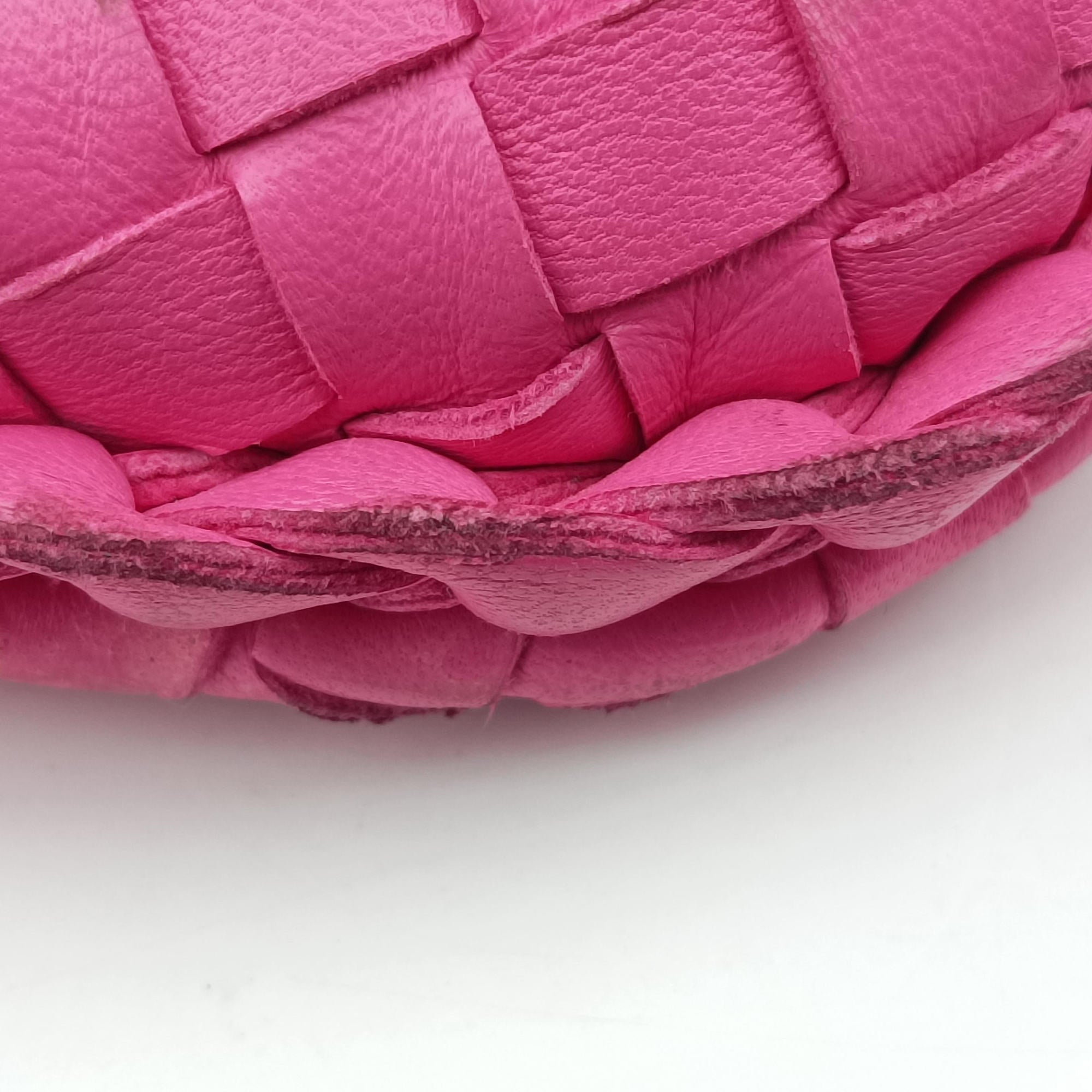 Intrecciato Rose lambskin B00086029Yイントレチャート ローズ レッド ラムスキン B00086029Y