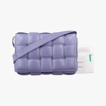 Padded Cassette Purple lambskin B09397935Lパデッド カセット パープル ラムスキン B09397935L