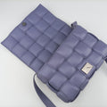 Padded Cassette Purple lambskin B09397935Lパデッド カセット パープル ラムスキン B09397935L