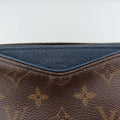 PALLAS Clutch brown×Marine Monogram Canvas×calf leather M41639 GI1187パラス クラッチ モノグラム/ブラウン×マリーヌ モノグラムキャンバス×カーフレザー M41639 GI1187