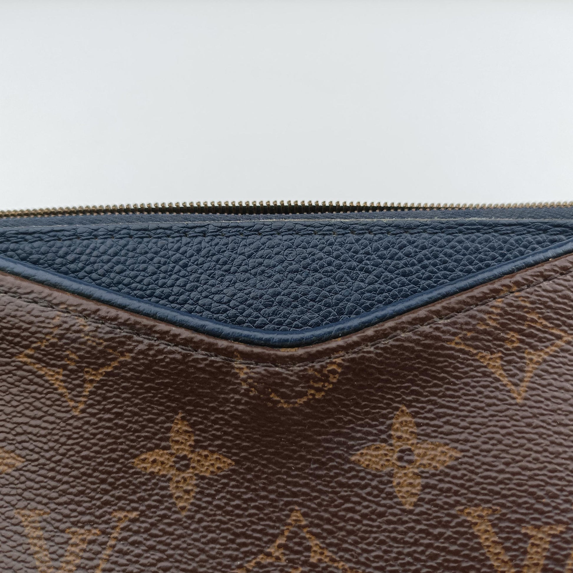 PALLAS Clutch brown×Marine Monogram Canvas×calf leather M41639 GI1187パラス クラッチ モノグラム/ブラウン×マリーヌ モノグラムキャンバス×カーフレザー M41639 GI1187