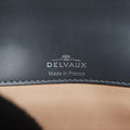 Delvaux Tempete Pochette gray Leather A00Aデルヴォー タンペート ポシェット グレー レザー A00A