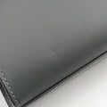 Delvaux Tempete Pochette gray Leather A00Aデルヴォー タンペート ポシェット グレー レザー A00A