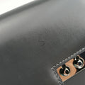 Delvaux Tempete Pochette gray Leather A00Aデルヴォー タンペート ポシェット グレー レザー A00A
