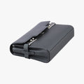 Delvaux Tempete Pochette gray Leather A00Aデルヴォー タンペート ポシェット グレー レザー A00A