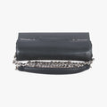 Delvaux Tempete Pochette gray Leather A00Aデルヴォー タンペート ポシェット グレー レザー A00A
