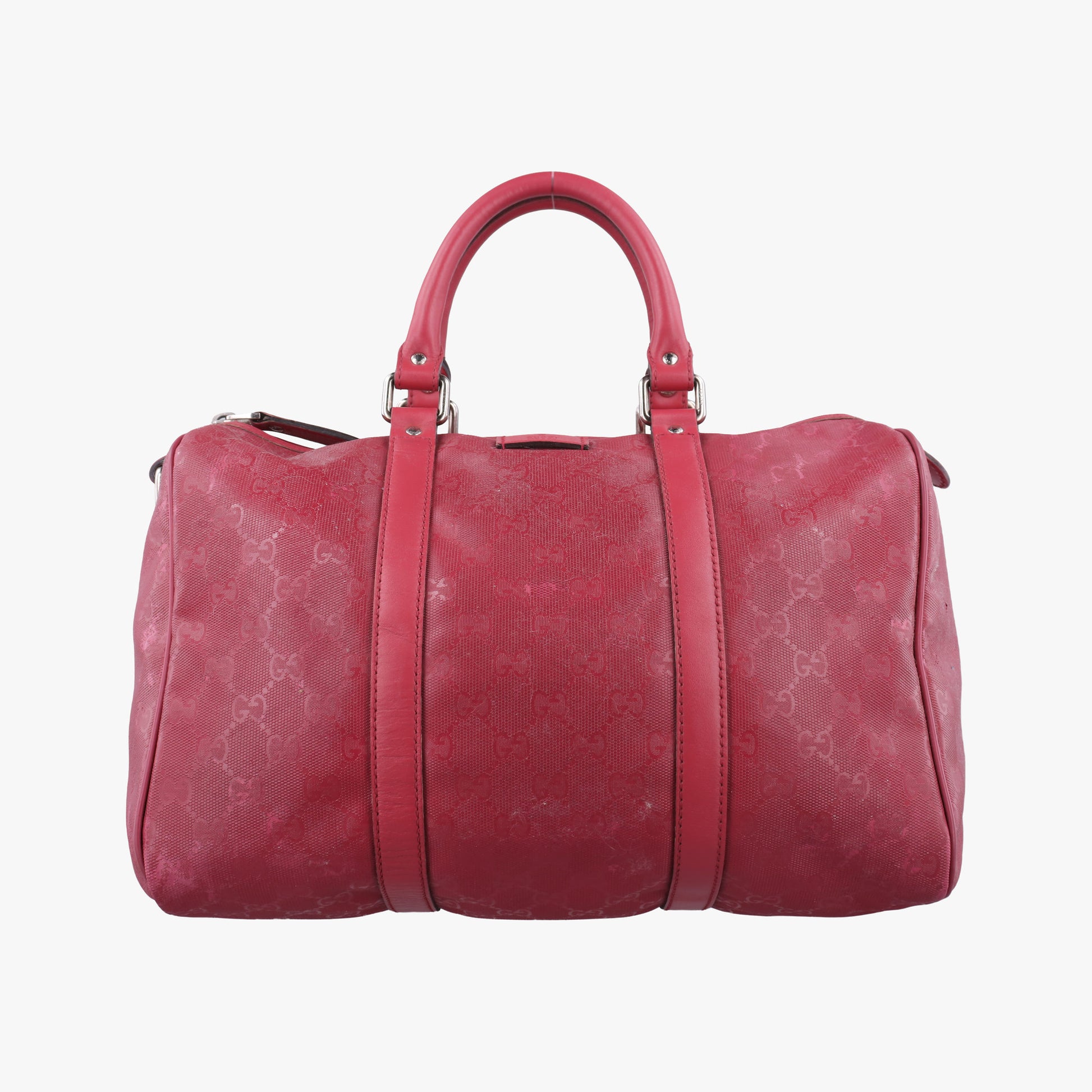 GG plus Spring Joy GG Supreme Red PVC coated canvas×Leather 193603 E9123880GGプラス ジョイ GGスプリーム レッド PVCコーティングキャンバス×レザー 193603 E9123880