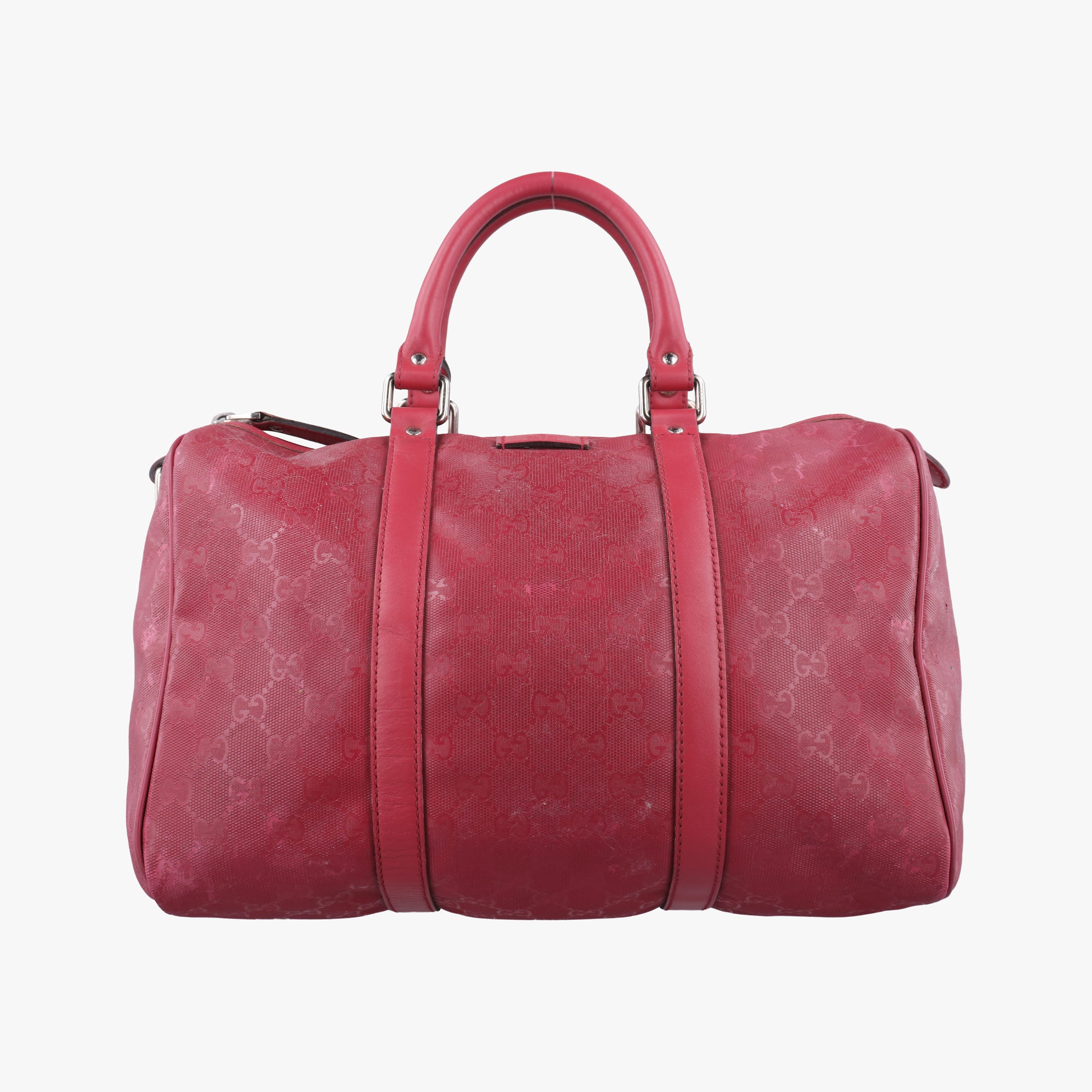 GG plus Spring Joy GG Supreme Red PVC coated canvas×Leather 193603 E9123880GGプラス ジョイ GGスプリーム レッド PVCコーティングキャンバス×レザー 193603 E9123880