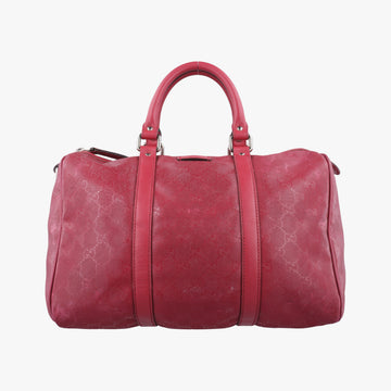 GG plus Spring Joy GG Supreme Red PVC coated canvas×Leather 193603 E9123880GGプラス ジョイ GGスプリーム レッド PVCコーティングキャンバス×レザー 193603 E9123880