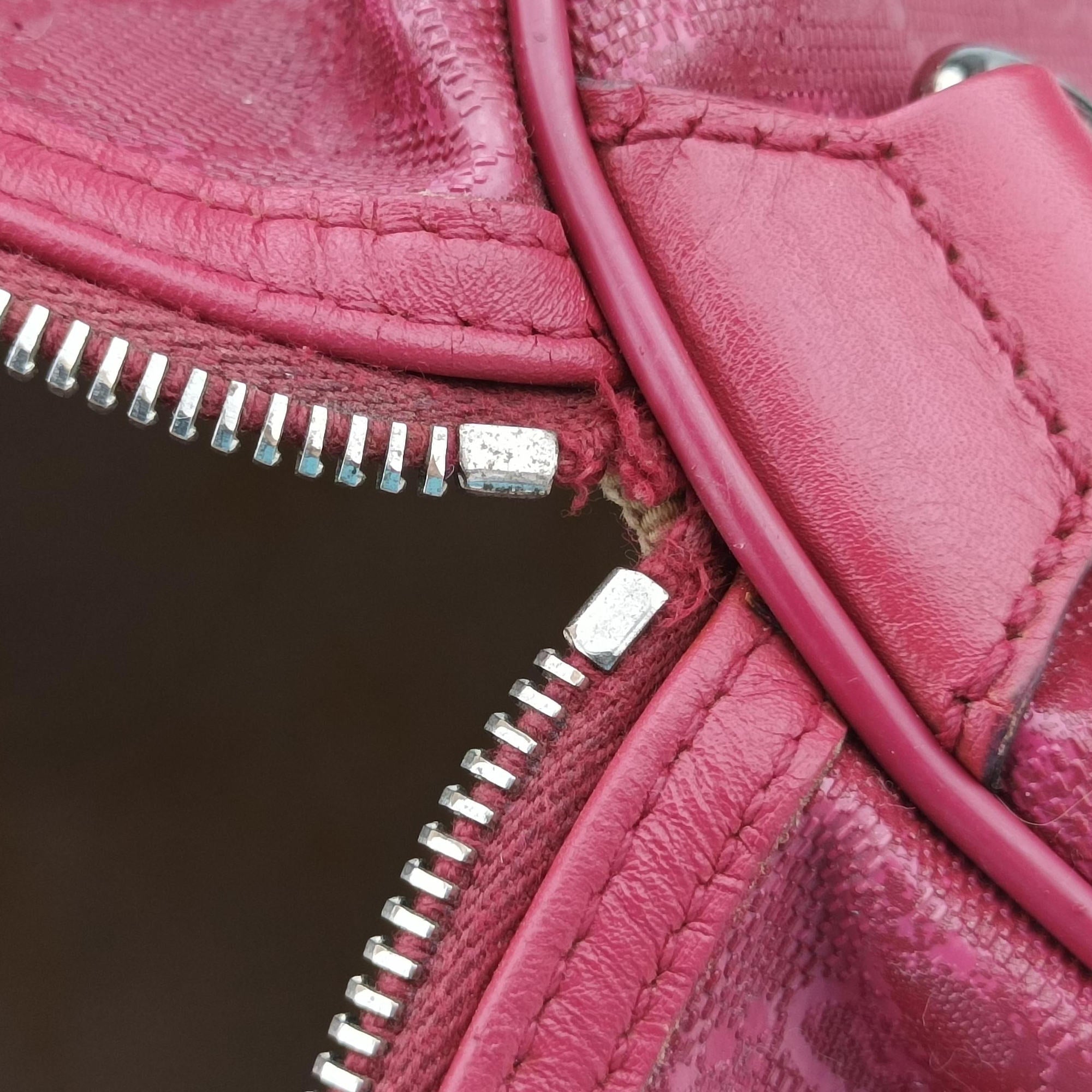 GG plus Spring Joy GG Supreme Red PVC coated canvas×Leather 193603 E9123880GGプラス ジョイ GGスプリーム レッド PVCコーティングキャンバス×レザー 193603 E9123880